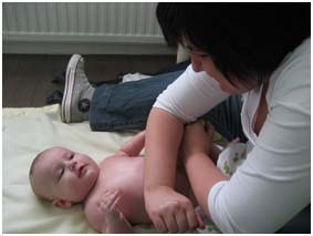 Post Partum voetreflexologie sessie na zwangerschap