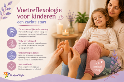 Kinder- jeugd voeten massagebehandeling & voetreflexzone & Energetische Holistische Therapie | Body of Light