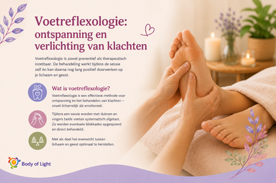 Voetreflexologie – Ontspanning & Verlichting van Klachten | Body of Light